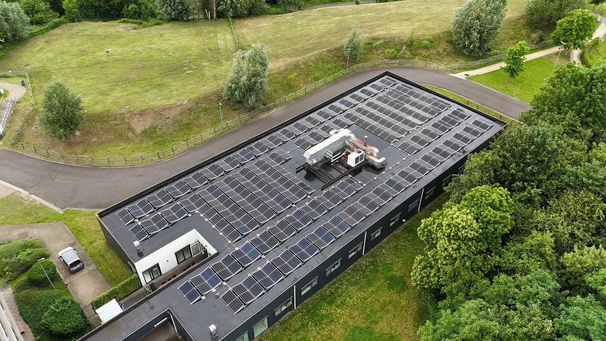 EARTH Photovoltaikprojekt: Sint Blasius · Dendermonde